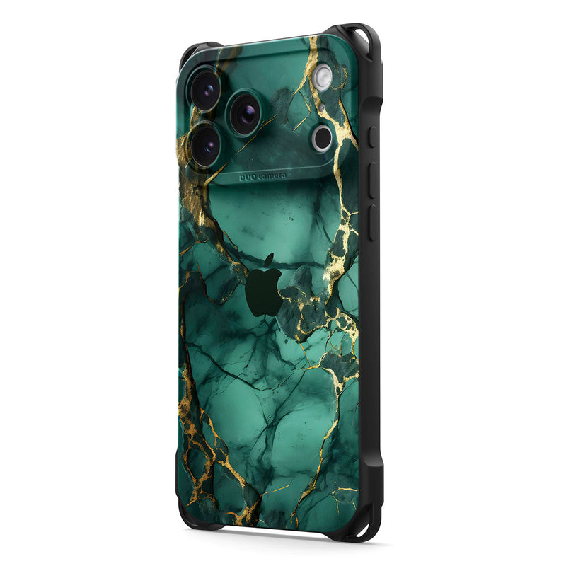 Broken Agate Green - iPhone Ultra Impact Case