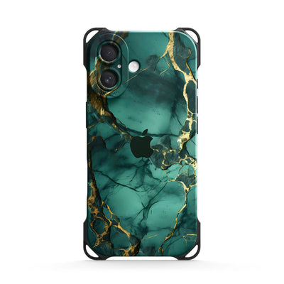 Broken Agate Green - iPhone Ultra Impact Case