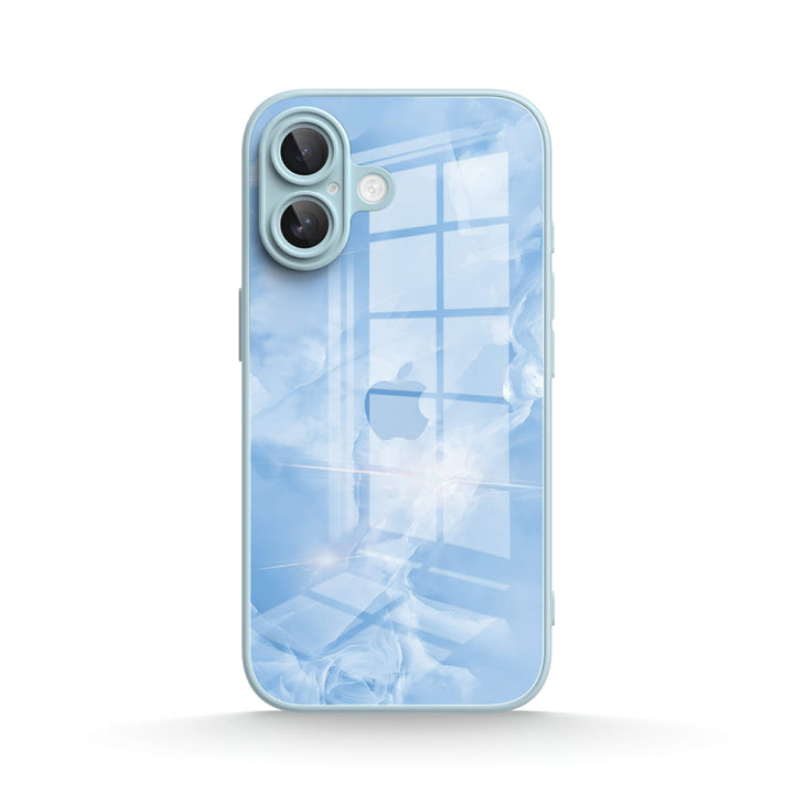 Ice Crack Blue - iPhone Case