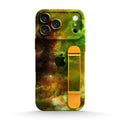 Yellow-Green Nebula - iPhone Wrist Strap Case