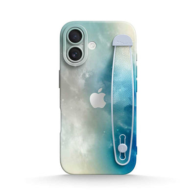 Ice Crystal Star - iPhone Wrist Strap Case