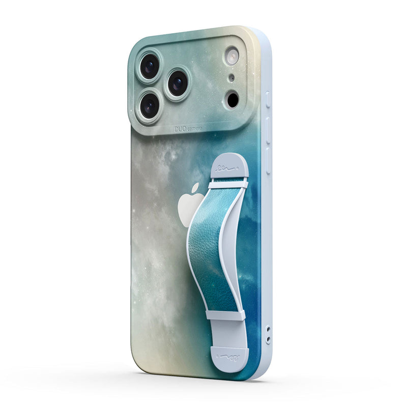 Ice Crystal Star - iPhone Wrist Strap Case