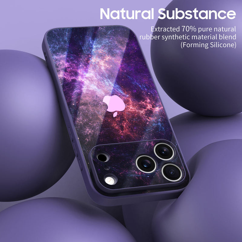 Ice Crystal Star - iPhone Glass Case