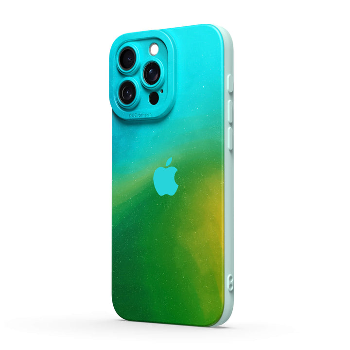 Polar-Green To Yellow - iPhone Case