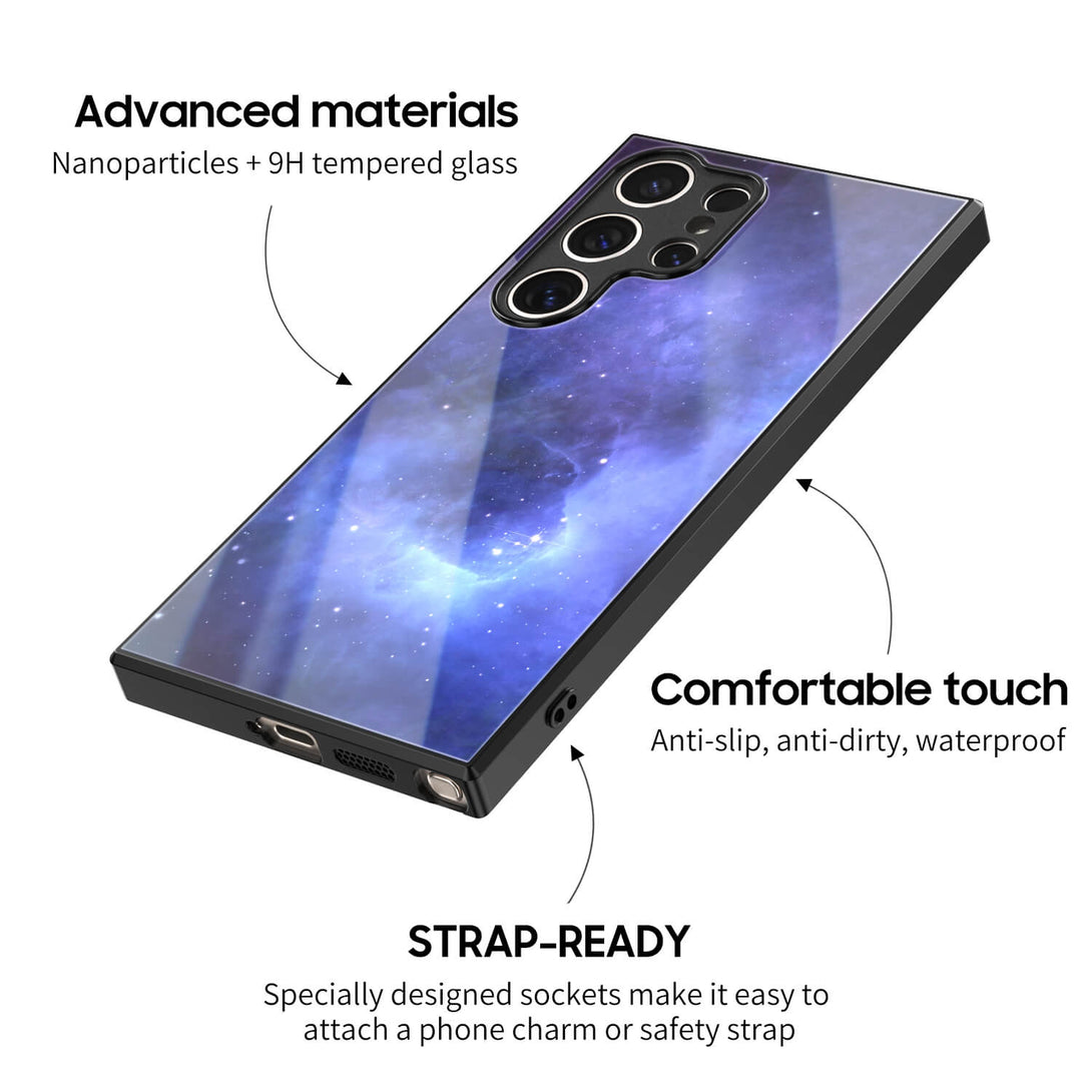 Turkooise nevel - Samsung hoesje