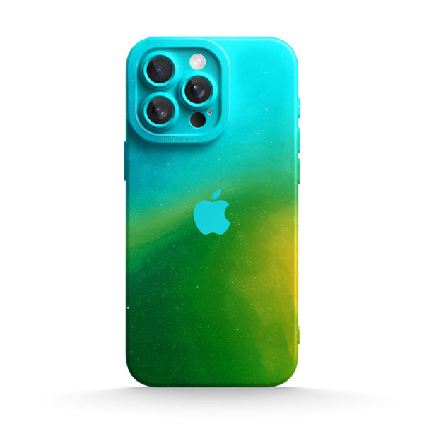 Polar-Green To Yellow - iPhone Case