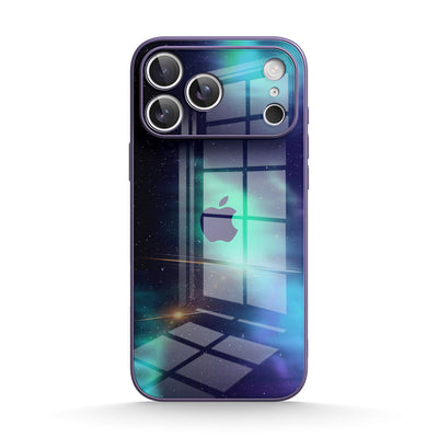 Light Follows Ghosting - iPhone Glass Case