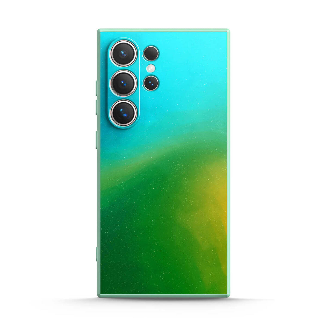 Polar-groen tot geel - Samsung hoesje