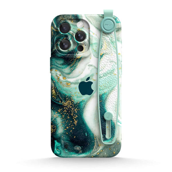 Gilt Jade - iPhone Wrist Strap Case