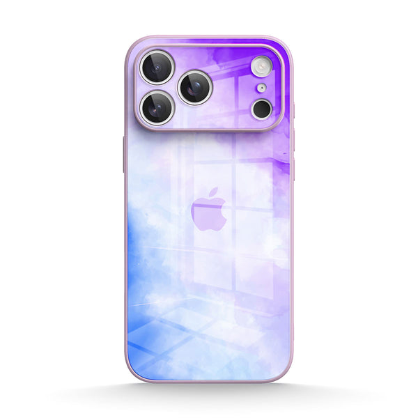 Paars Blauw - iPhone Hoesje
