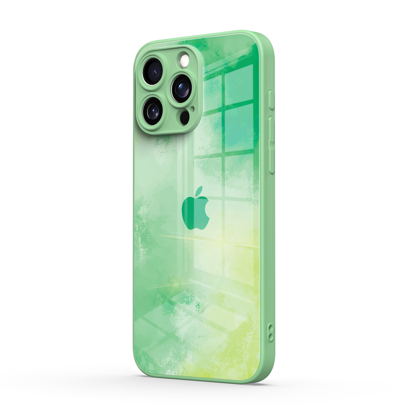 Green Shade - iPhone Glass Case