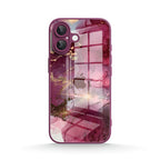 Red Yarn Jade - iPhone Glass Case