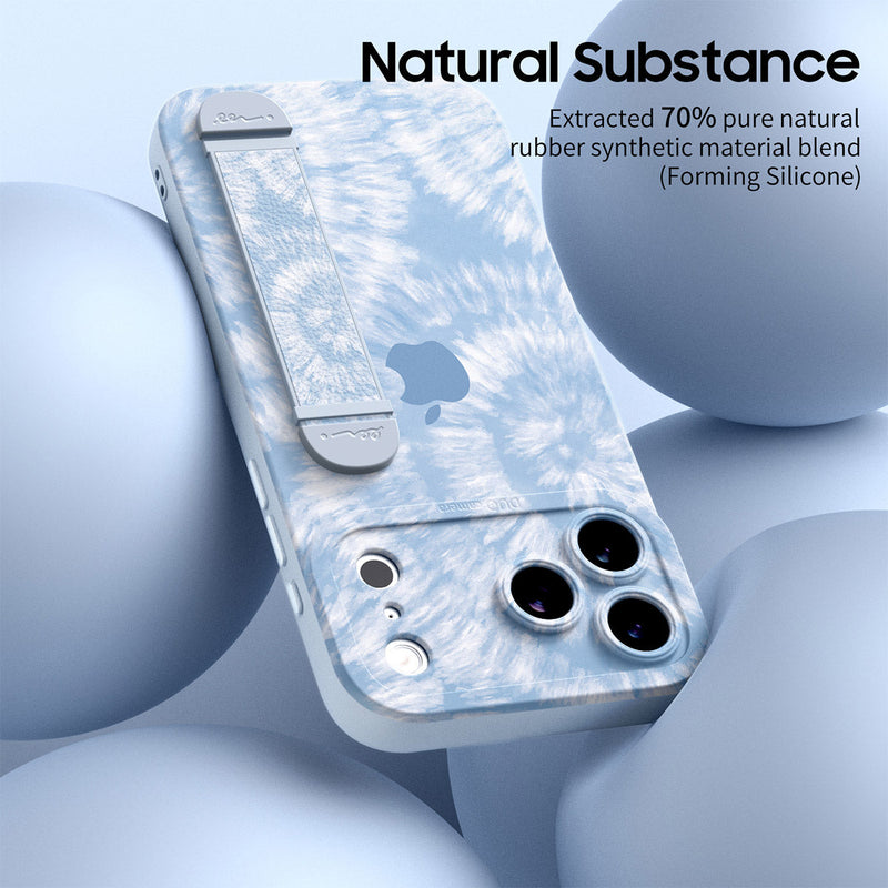 Lilac Ripples - iPhone Wrist Strap Case