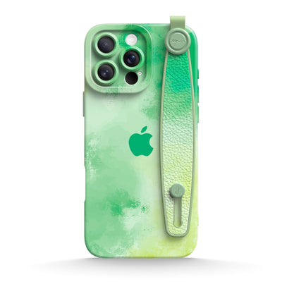 Green Shade - iPhone Wrist Strap Case
