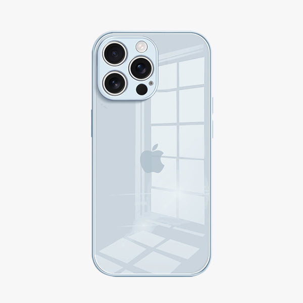 Lichtblauw - iPhone-hoesje