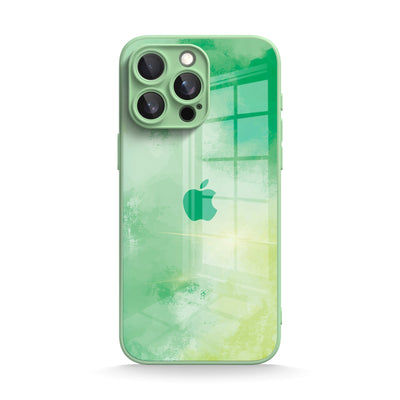 Green Shade - iPhone Glass Case