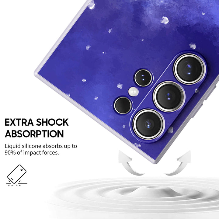 Astral Purple Blue - Samsung Case