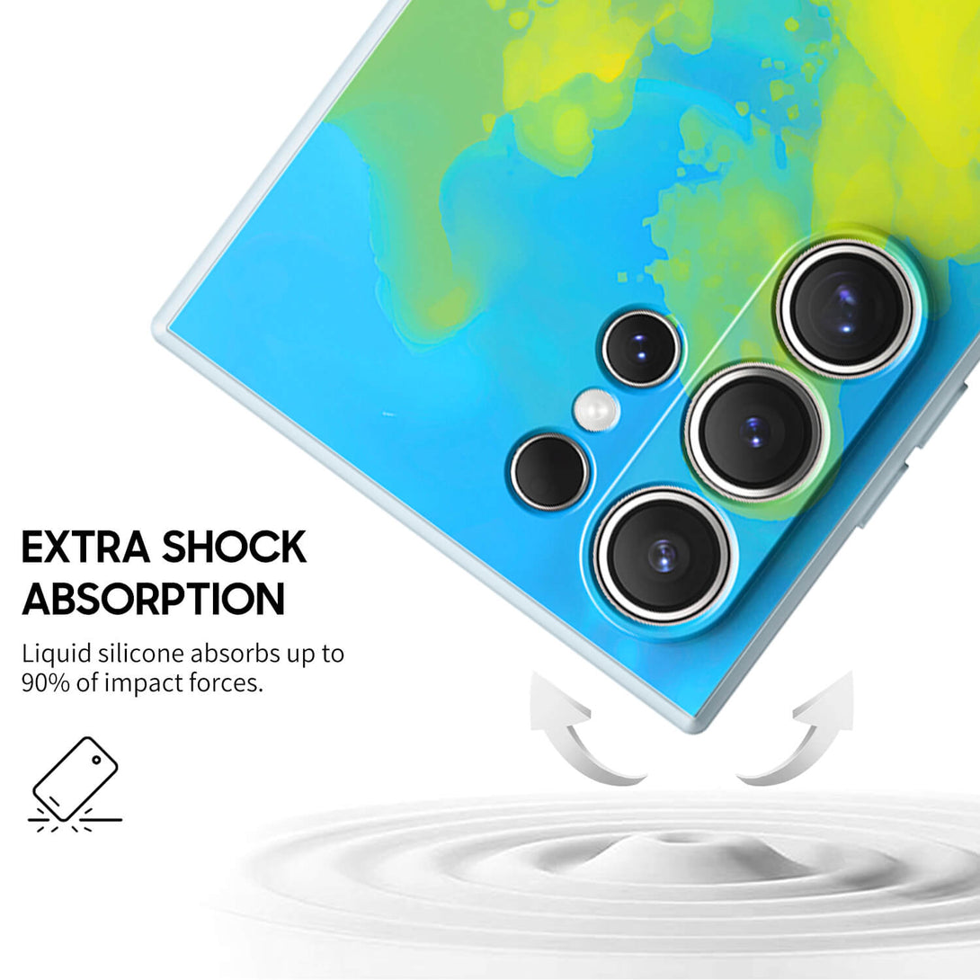 Blauw voorwerp - Samsung hoesje