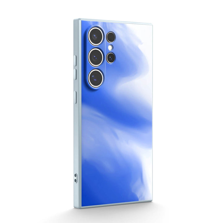 Blue White - Samsung Case