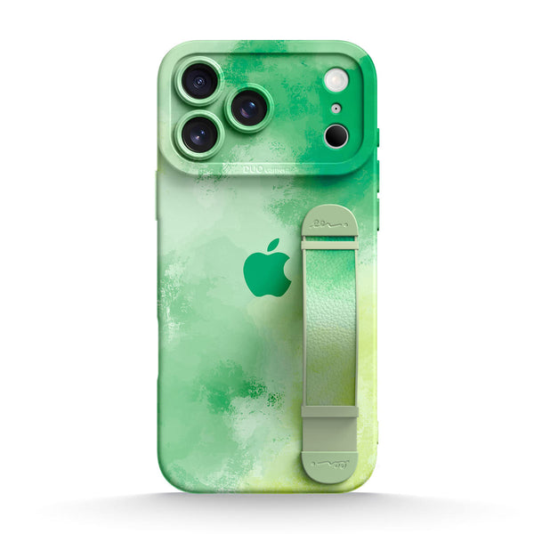 Green Shade - iPhone Wrist Strap Case