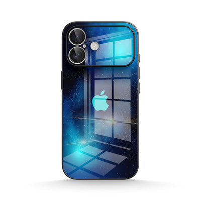 Blue King Star - iPhone Glass Case
