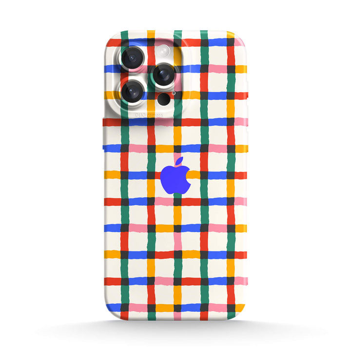 Fun Plaid - iPhone Case