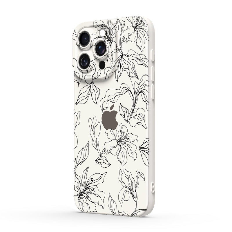 Flower of Purity - iPhone Silicone Case
