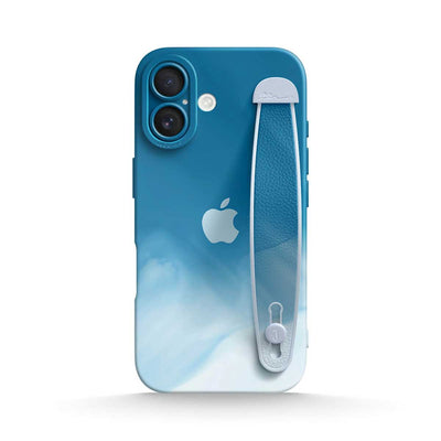 Snow Peak Color - iPhone Wrist Strap Case