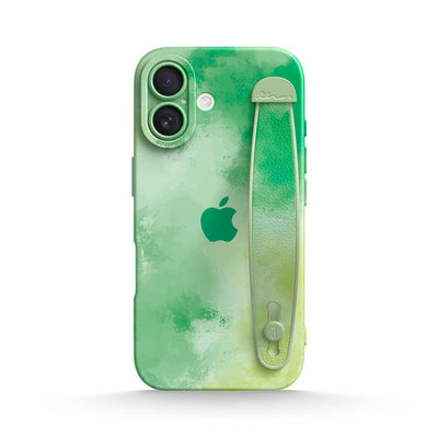 Green Shade - iPhone Wrist Strap Case