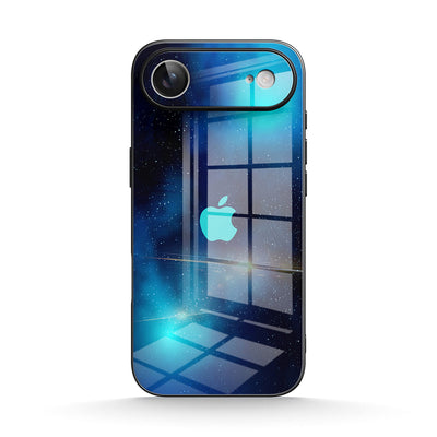 Blue King Star - iPhone Glass Case