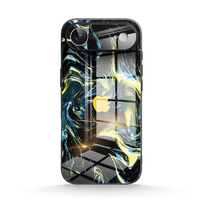 Dark Gold Matter - iPhone Glass Case