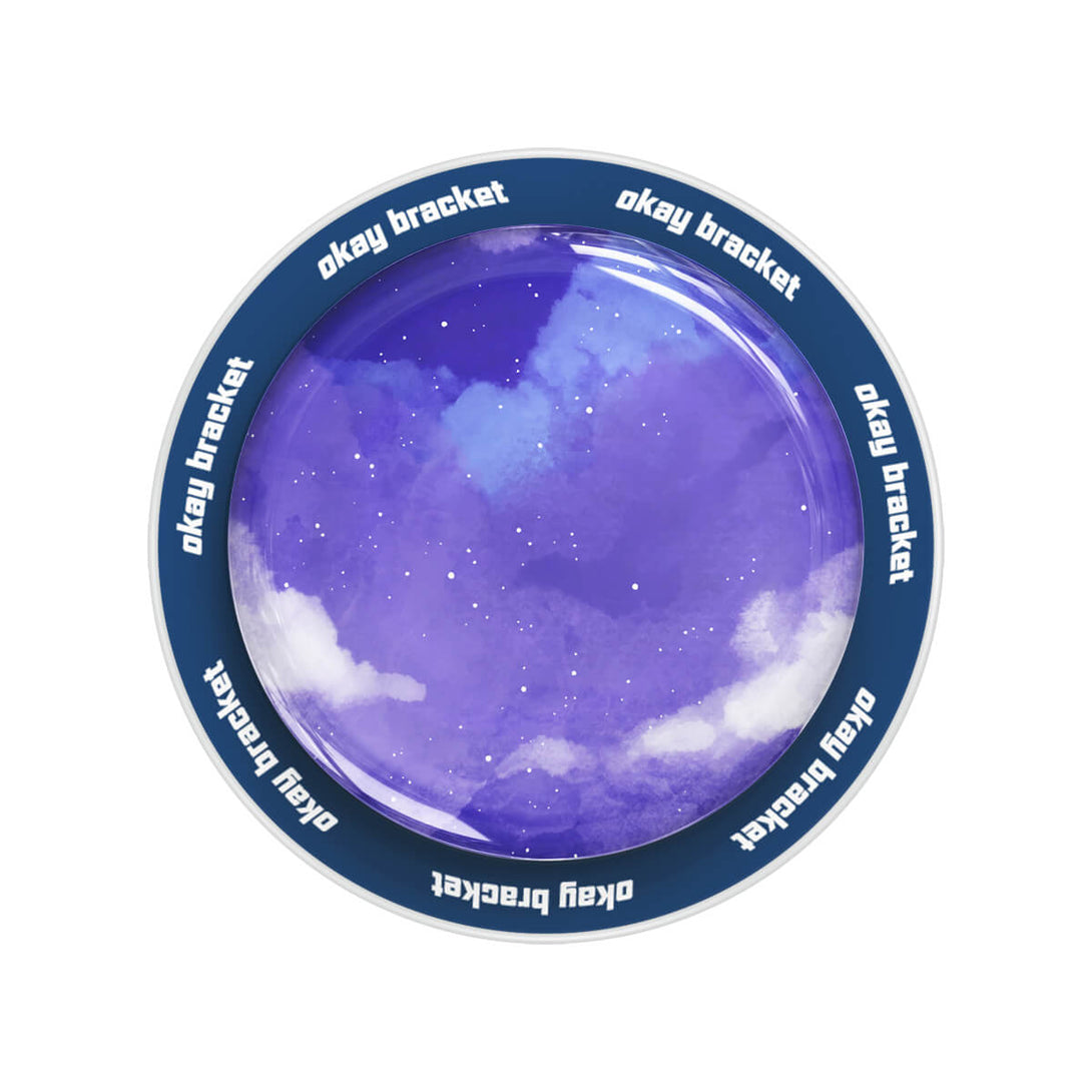 Astral Purple Blue - AirBag Grip For MagSafe