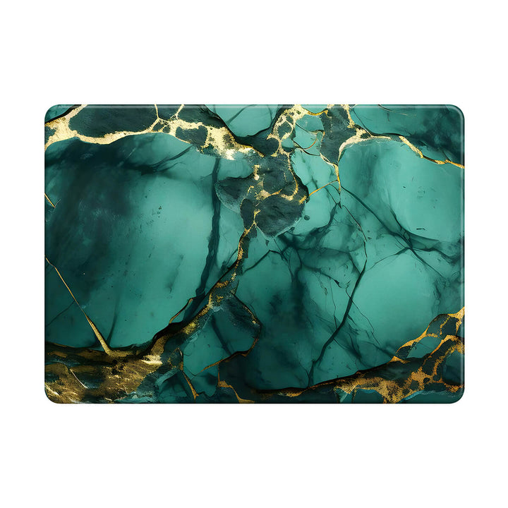 Broken Agate Green - Macbook Case