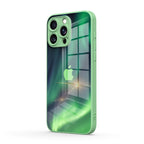 Aurora Green - iPhone Glass Case