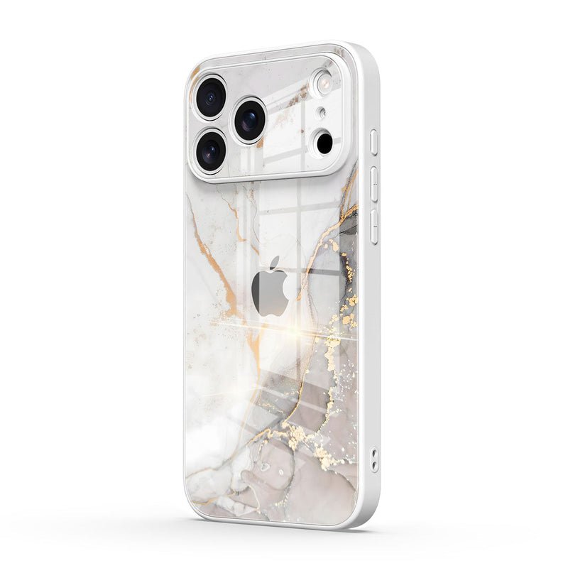 Gray Gold Sand - iPhone Glass Case