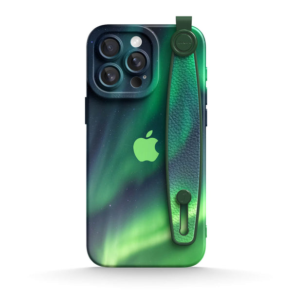 Aurora Green - iPhone Wrist Strap Case