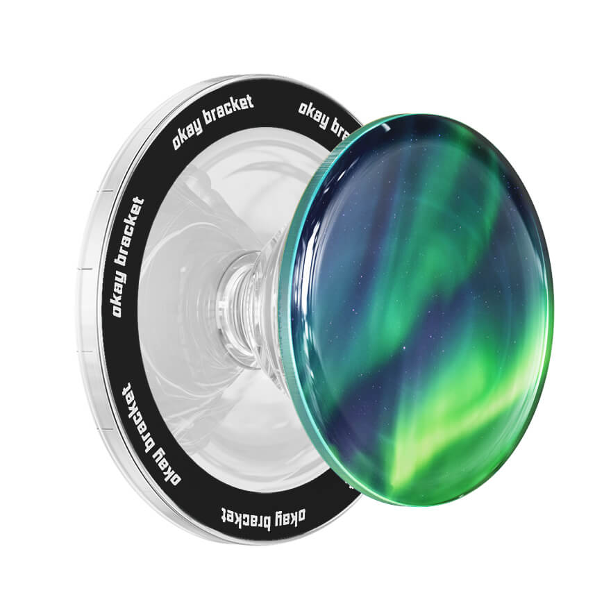 Aurora Green - AirBag Grip For MagSafe