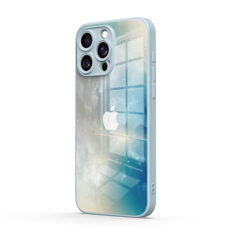 Ice Crystal Star - iPhone Glass Case