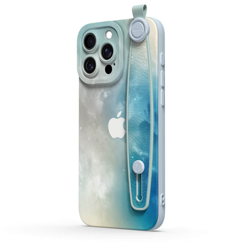Ice Crystal Star - iPhone Wrist Strap Case