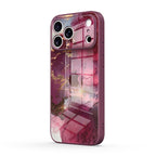 Red Yarn Jade - iPhone Glass Case