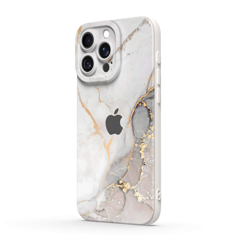 Gray Gold Sand - iPhone Silicone Case