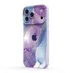Purple Blue Gilt - iPhone Silicone Case