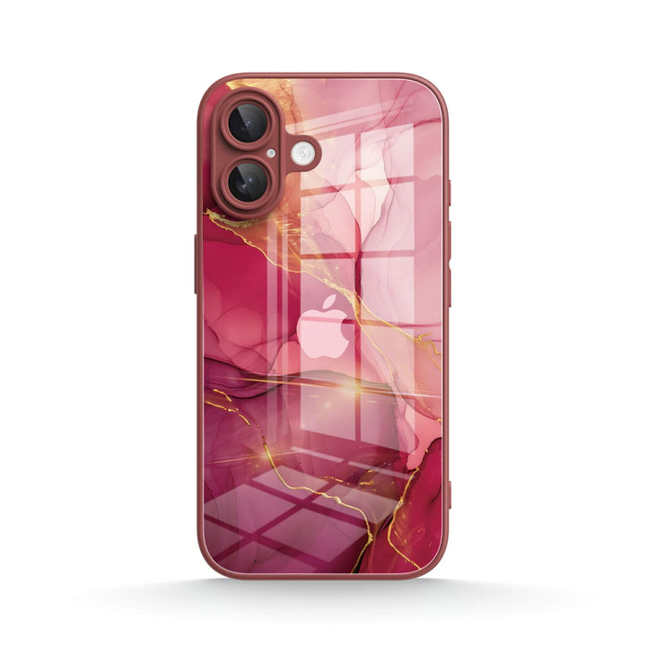 Agate Rose Gold - iPhone Case