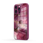 Red Yarn Jade - iPhone Glass Case