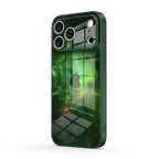 Green Ghost Luo - iPhone Glass Case