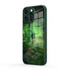 Green Ghost Luo - iPhone Glass Case
