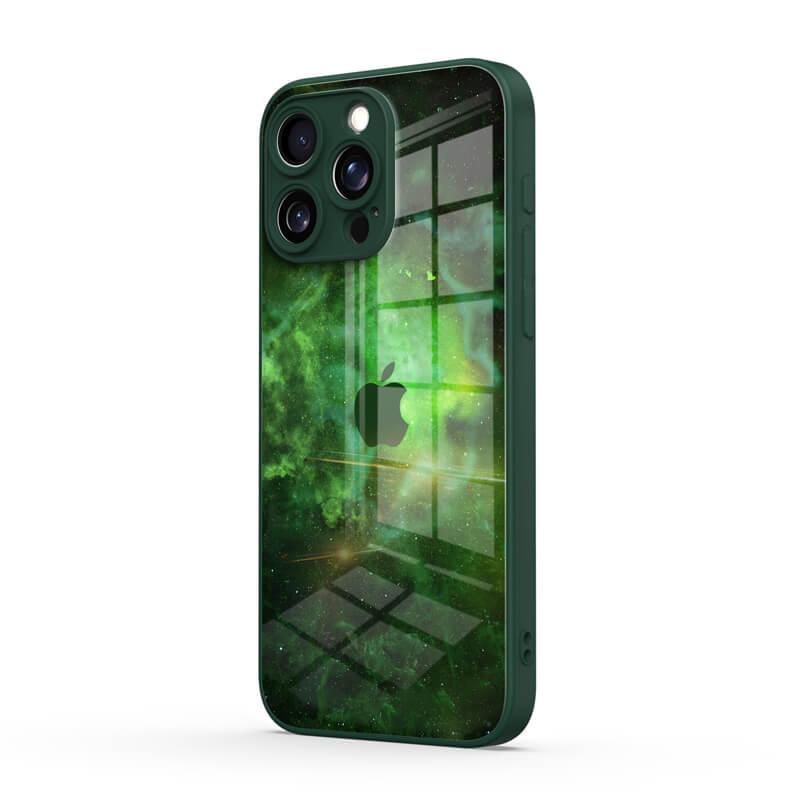 Green Ghost Luo - iPhone Glass Case