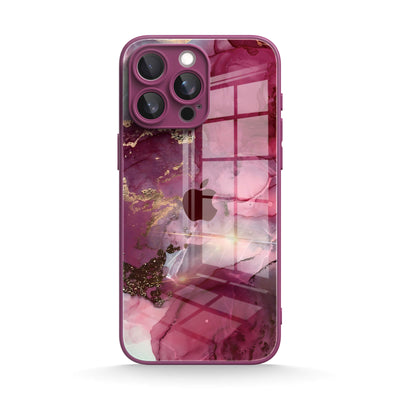 Red Yarn Jade - iPhone Glass Case