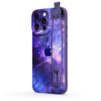 Blue-Purple Nebula - iPhone Wrist Strap Case