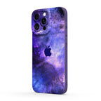 Blue-Purple Nebula - iPhone Silicone Case